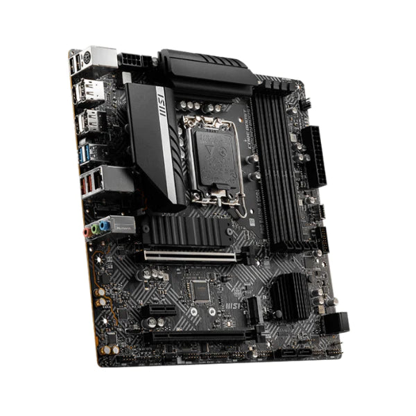 Tarjeta Madre MSI PRO B660M-A WiFi 6 ProSeries Micro-ATX LGA1700 DDR5 hasta 128GB PCIe 4.0 2.5G LAN