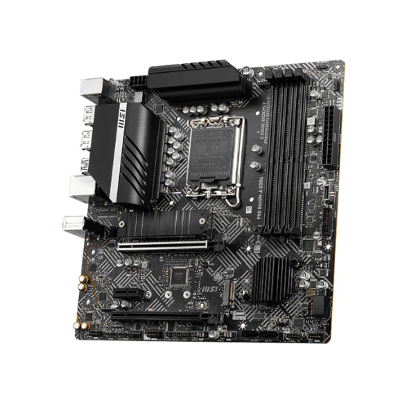 Tarjeta Madre MSI PRO B660M-A WiFi 6 ProSeries Micro-ATX LGA1700 DDR5 hasta 128GB PCIe 4.0 2.5G LAN