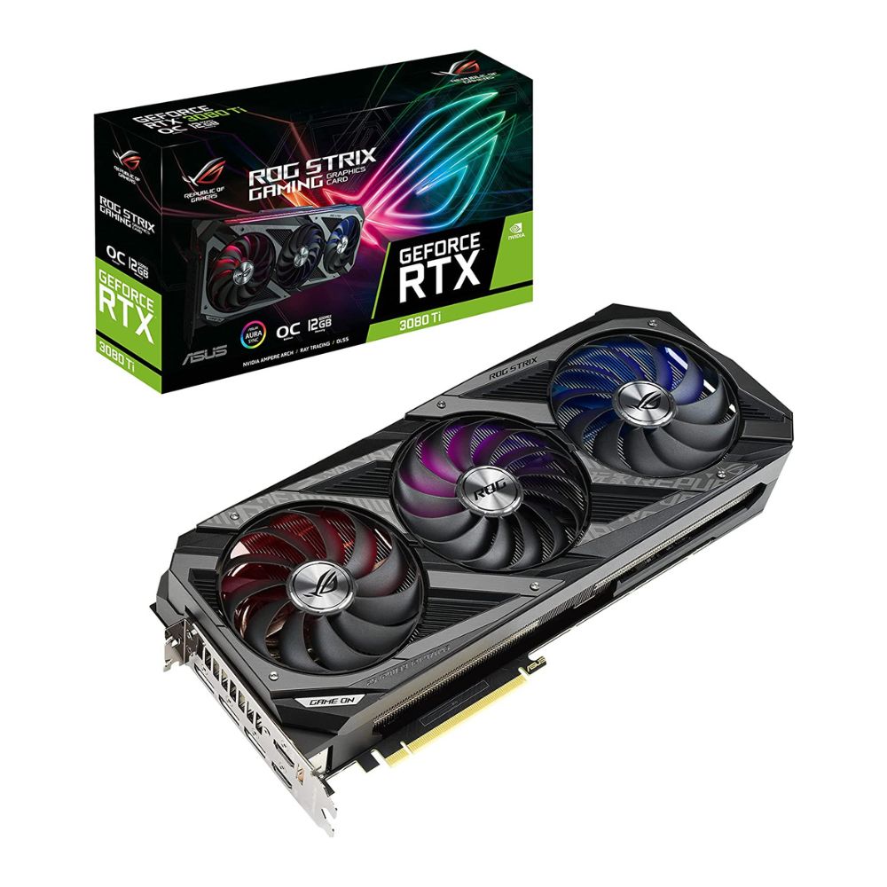 tarjeta de video asus ROG Strix GeForce 3080 Ti