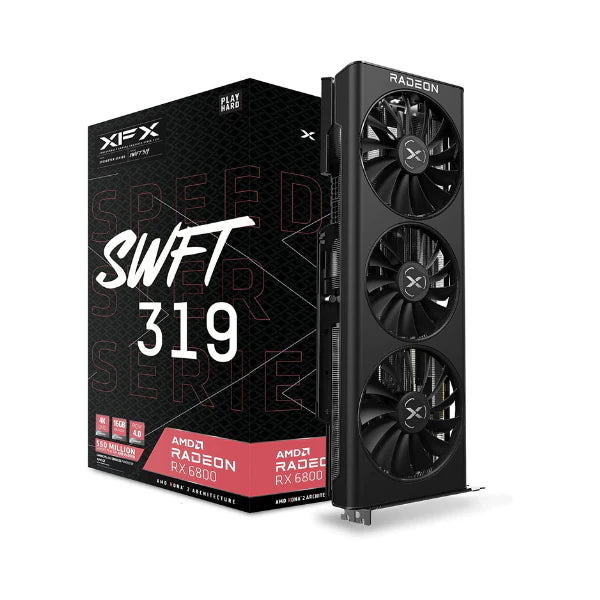 Tarjeta gráfica XFX Speedster SWFT319 AMD Radeon RX 6800 - 16GB GDDR6 - PCIe 4.0 - HDMI/DP
