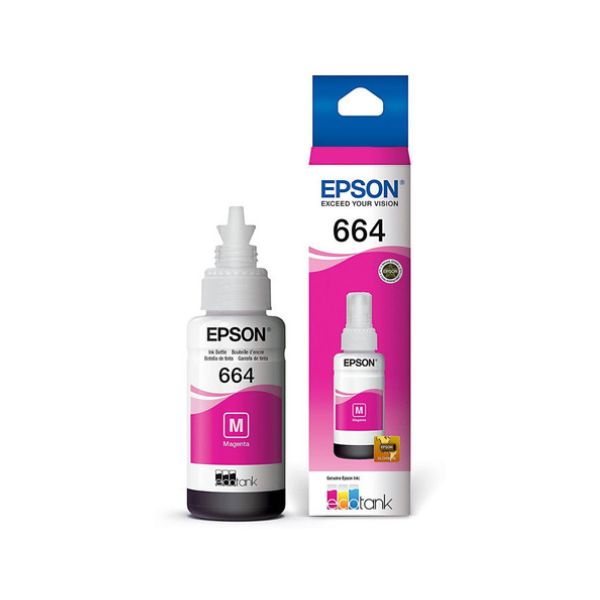tinta magenta epson 664