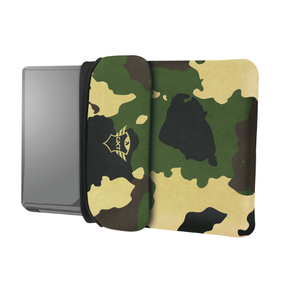 funda reversible color verde y color negro