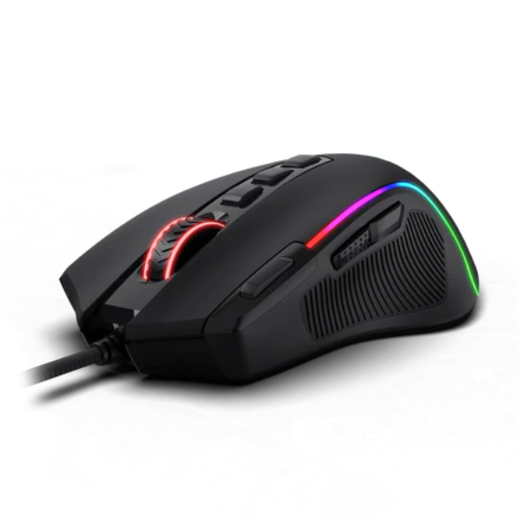 Mouse Redragon M612 Predator - RGB 8000 DPI - 11 Botones Programables - 5 modos - Boton De Disparo Rapido