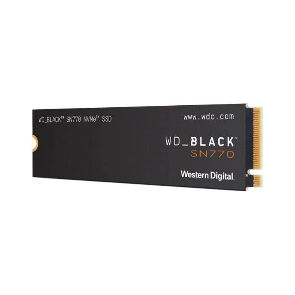 Disco Duro WD BLACK 1TB SN770 NVMe Gaming SSD - Gen4 PCIe, M.2 2280, Up to 5,150 MB/s - WDS100T3X0E