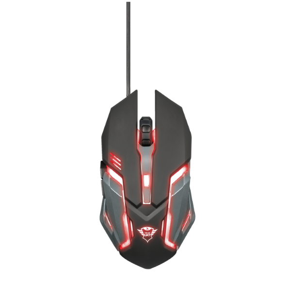 Mouse gamer con luces RGB Trust