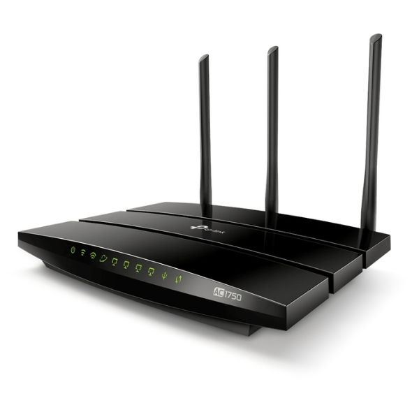 router tp link 3 antenas
