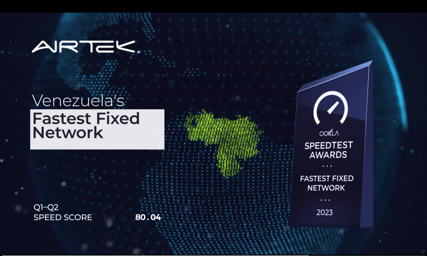 Airtek- Solutions -Reconocido -por- Speedtest -Awards™ -en -Venezuela-portada