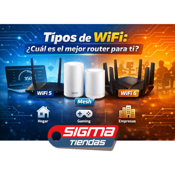 Foto Router Sigma Tipos de WiFi: todo lo que debes saber antes de elegir un router