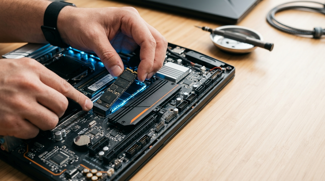 Instalando un SSD NVMe M.2 en una PC