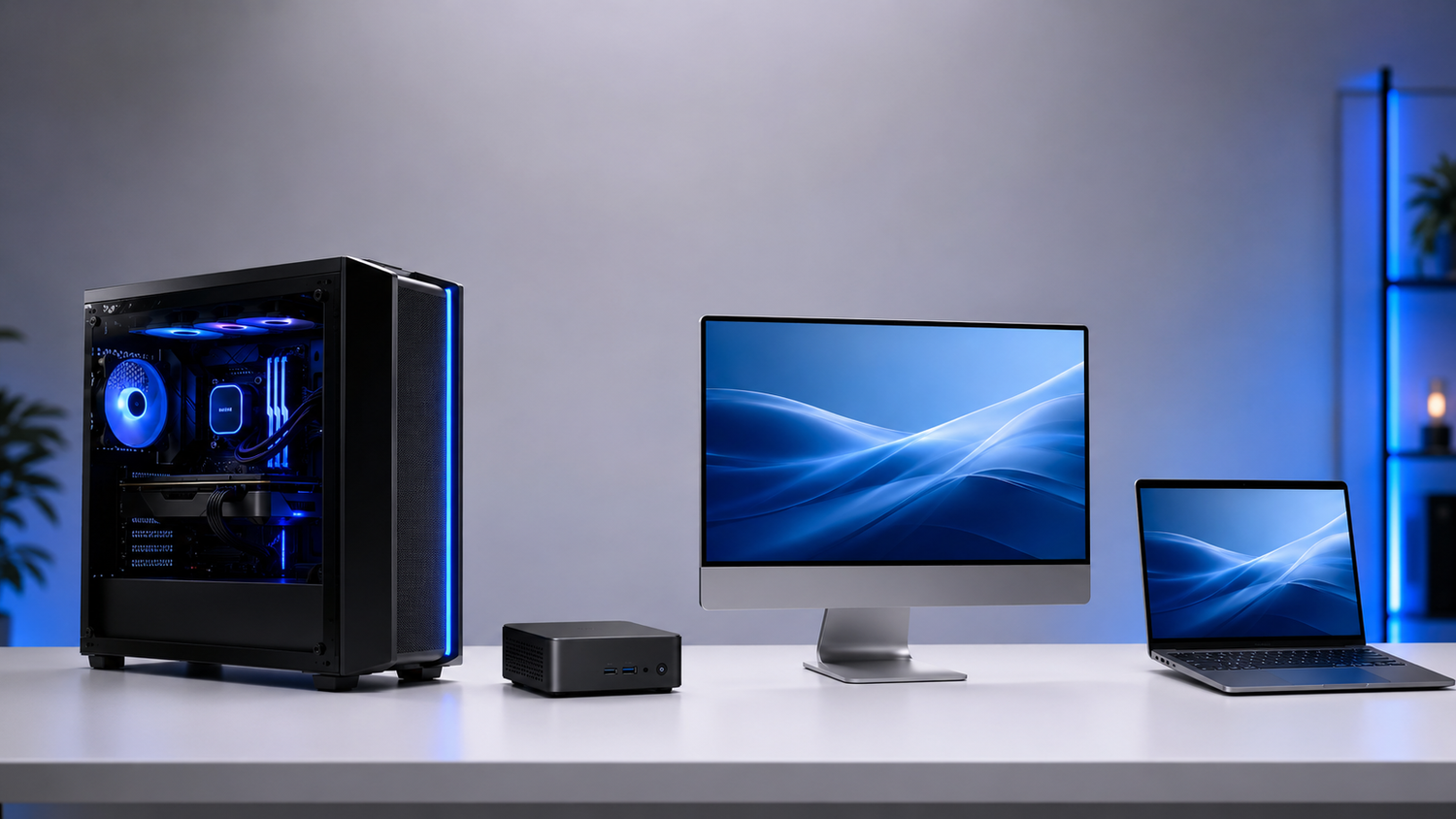 Mini PC vs Todo-en-Uno vs Laptop vs Torre: cuál te conviene (2026)