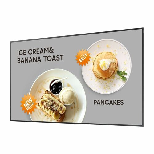 Pantalla comercial Samsung de gran formato para digital signage