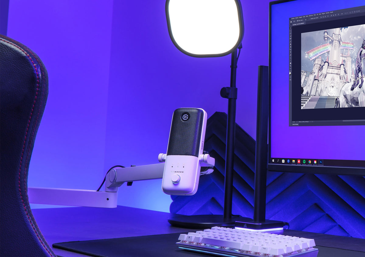 Elgato Wave Mic Arm LP - Premium Low Profile - White
