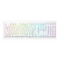 Razer DeathStalker V2 Pro Low-Profile Optical Wireless Gaming Keyboard (White) - Clicky