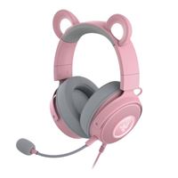Audífonos con cable Razer Kraken Kitty V2 Pro RGB con orejas intercambiables Quartz