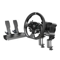 Volante con pedales Moza R3 para simulación de carreras