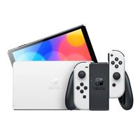 Nintendo Switch OLED Model with White Controllers