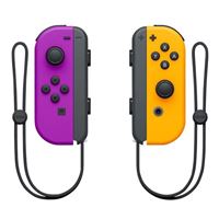 Controles Nintendo Joy-Con - Neon Purple / Neon Orange