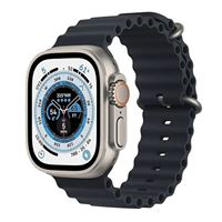 Smartwatch Apple Watch Ultra 1 49mm Caja de Titanio - Plateado/Negro (Reacondicionado)