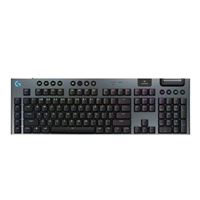 Logitech G G915 X Lightspeed Wireless Gaming Keyboard - Black; GL Low Profile Clicky Switches