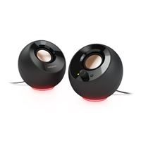 Parlantes estéreo Creative Labs Pebble SE Minimalist 2.0 para computadora - Negro