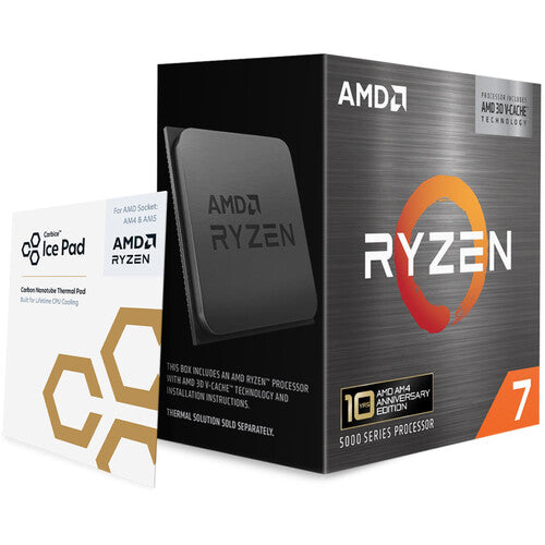 Procesador AMD Ryzen 7 5800X3D 8 Núcleos 3.40GHz 96MB caché Socket AM4 — vista 2