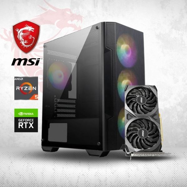 PC Computador MSI AMD Ryzen 5600X B550M 16GB DDR4 1TB Gr
