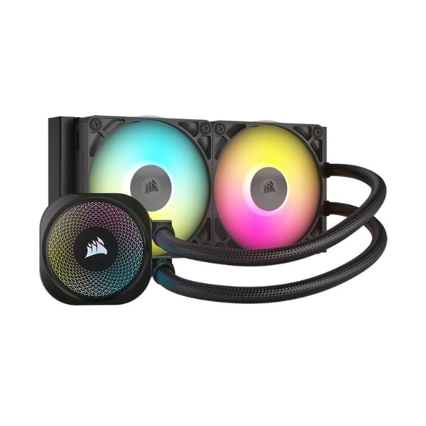 Enfriador-Líquido-Corsair-iCUE-LINK-TITAN-240-RX-RGB-240mm-All-in-One-Negro