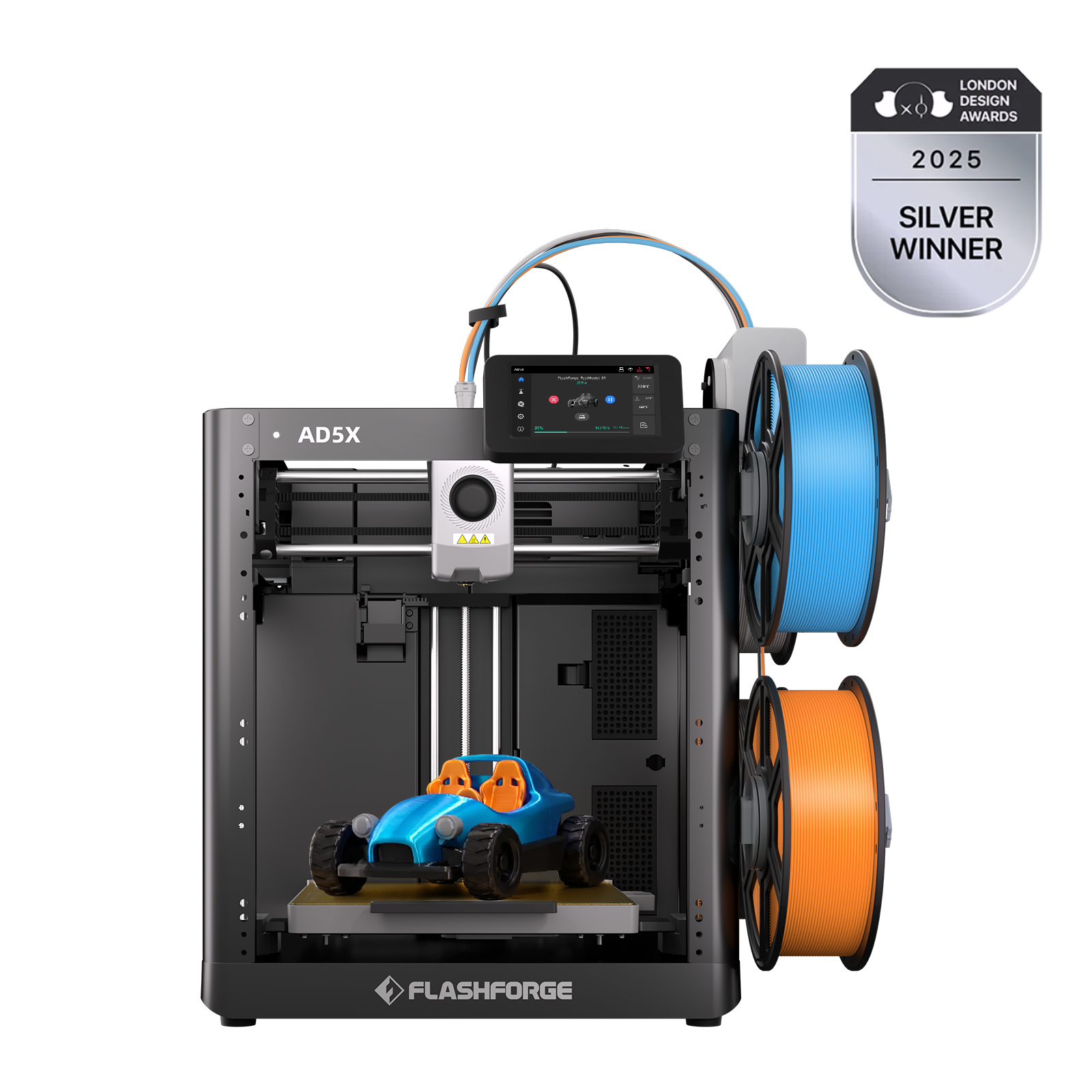 Impresora 3D Flashforge AD5X – Multicolor — vista 2