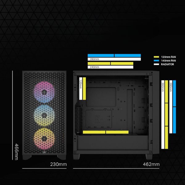 PC Computador Corsair AMD Ryzen combo 2