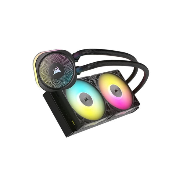 Enfriador-Líquido-Corsair-iCUE-LINK-TITAN-240-RX-RGB-240mm-All-in-One-Negro