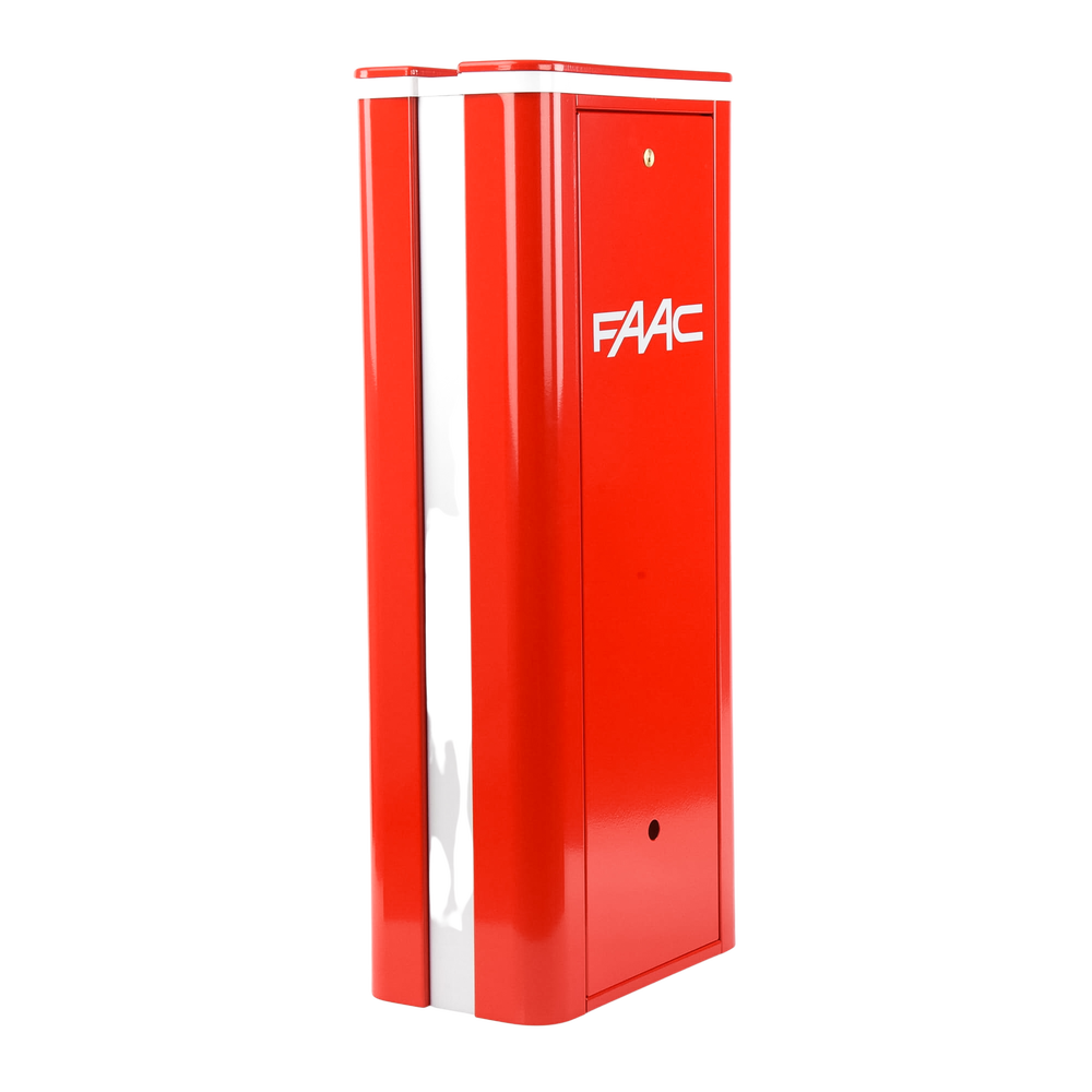 Cubierta o gabinete color Rojo para Barrera Faac 416016