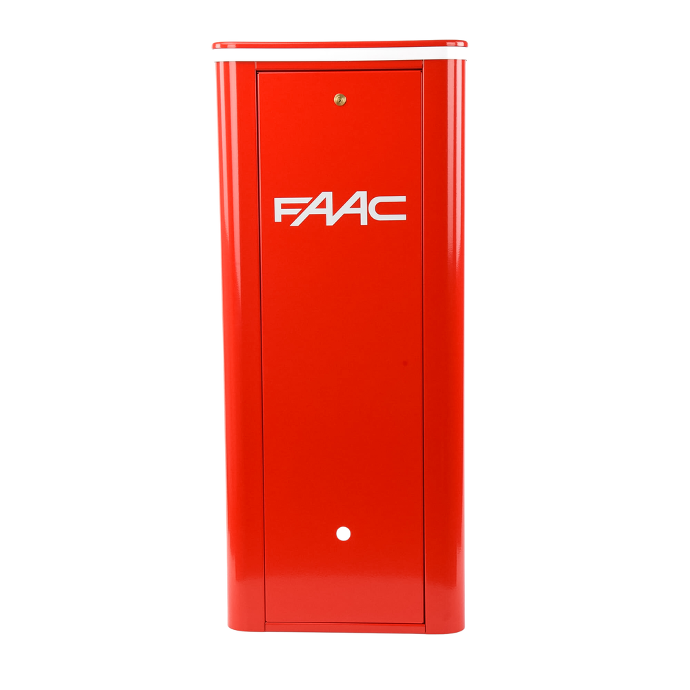 Cubierta o gabinete color Rojo para Barrera Faac 416016