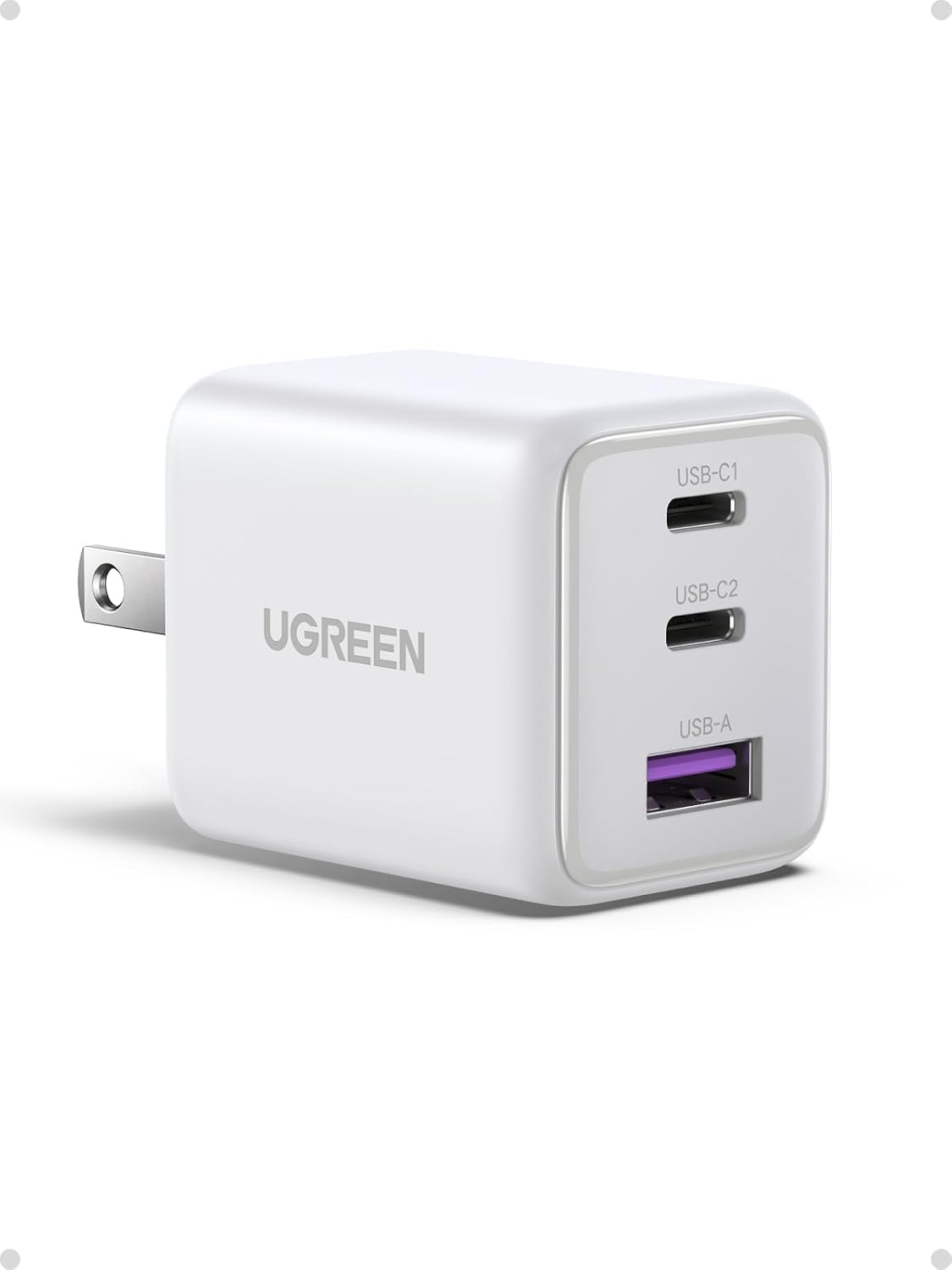 Cargador-de-Pared-UGREEN-30-W-GaN-II-de-3-Puertos-USB-C-12