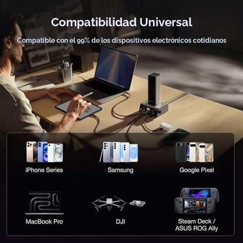 Power-Bank-EcoFlow-RAPID-Pro-27650-mAh-300-W-con-Cargador-4-en-1-8