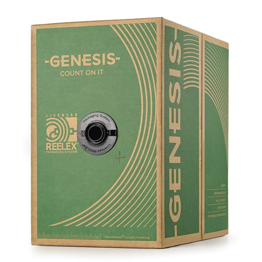 Carrete de Cable 2 x 18 AWG Genesis 4306-1104