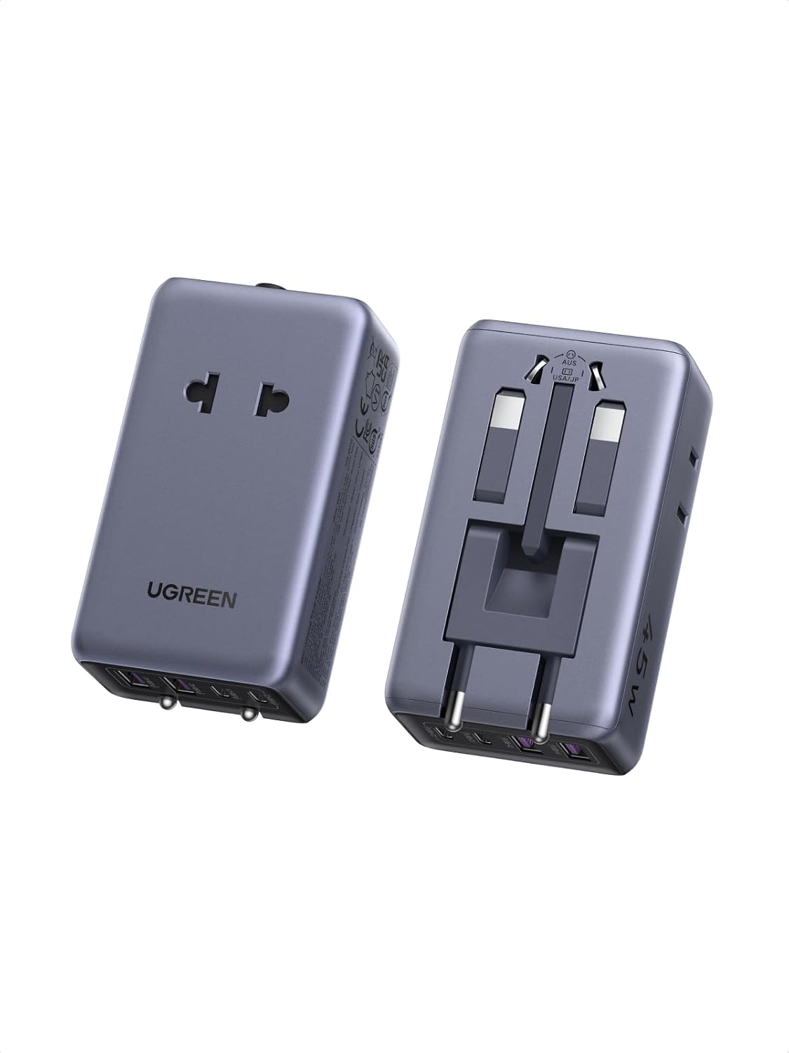 Adaptador-de-Enchufe-de-Viaje-Universal-UGREEN-de-45-W-y-6-Puertos-portada