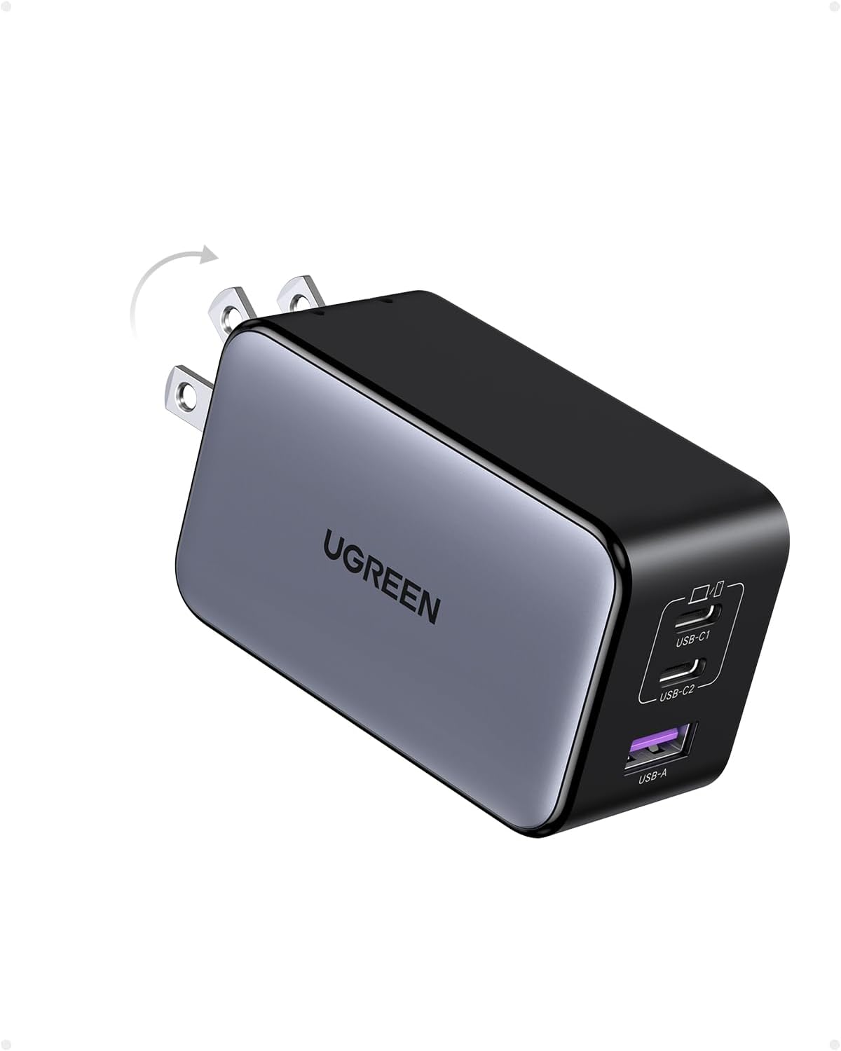Cargador-de-Pared-UGREEN-Nexode-X-100-W-GaN-de-3-Puertos-Plegable-portada