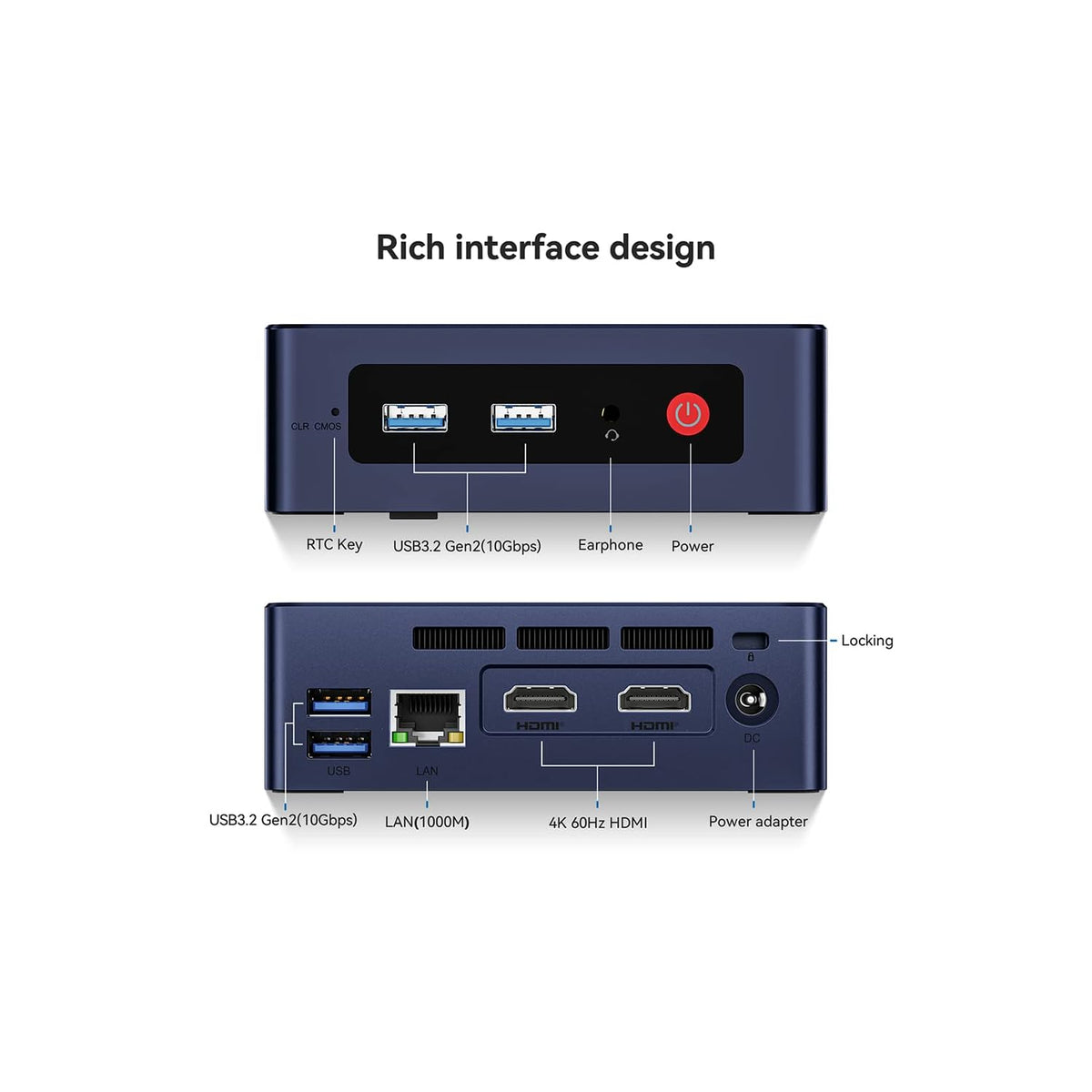 Mini-PC-Beelink-8-GB-RAM-con-Intel-N95-puertos