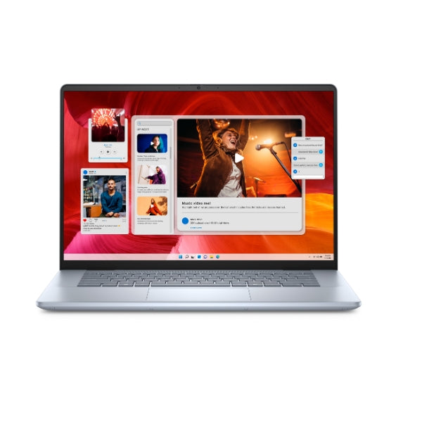 Laptop Dell Inspiron 7640 Intel Core Ultra 9-185H Pantalla 16" FHD+ Táctil - Silver - 16GB LPDDR5X - 512GB SSD - Intel Arc Graphics - YVW2G