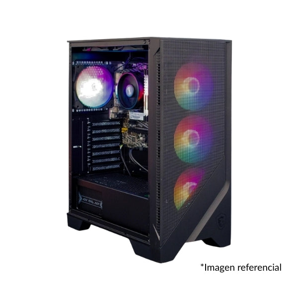 PC Computador NSX GAMING - AMD Ryzen 7 5700G 4.6GHz - 16GB RAM DDR4 3200MHz - 512GB SSD M.2 - Placa A520M - Fuente 550W - NegroNSX GAMING RYZEN 7-5700G 16GB DDR4 3200MHZ 512GB SSD M.2 PLACA A520M PSU 550+ WIN11 H