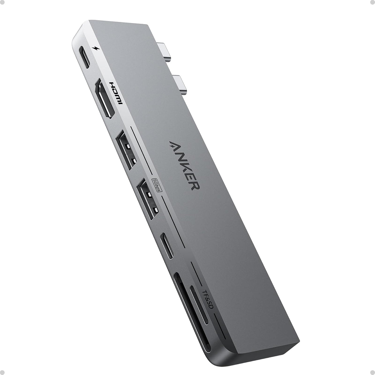 Hub USB Anker USB-C para MacBook, base para Mac 7 en 2 con HDMI 4K a