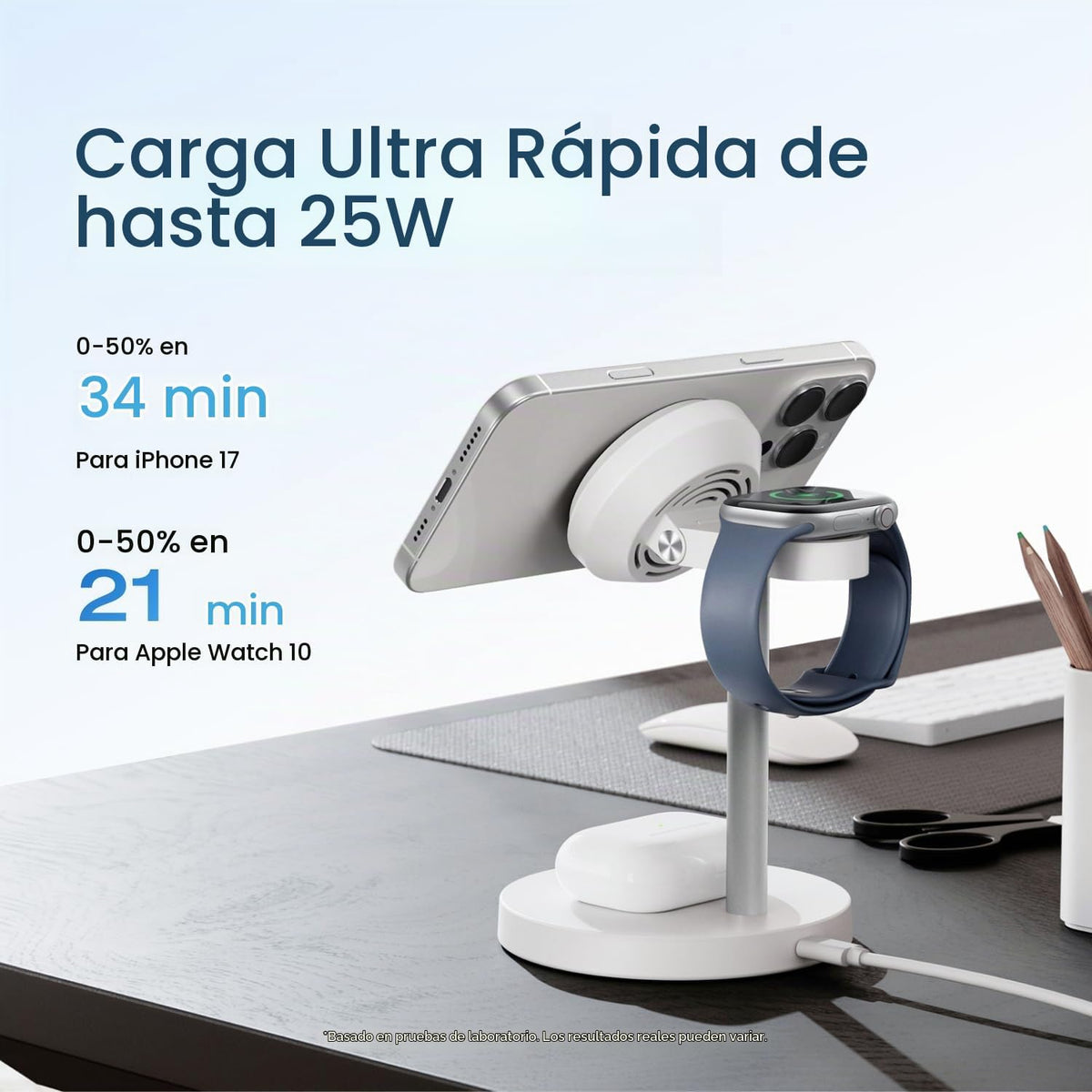 Estación-de-Carga-Inalámbrica-EcoFlow-RAPID-3-en-1-Qi2-para-iPhone-Apple-Watch-y-AirPods-Blanco-6
