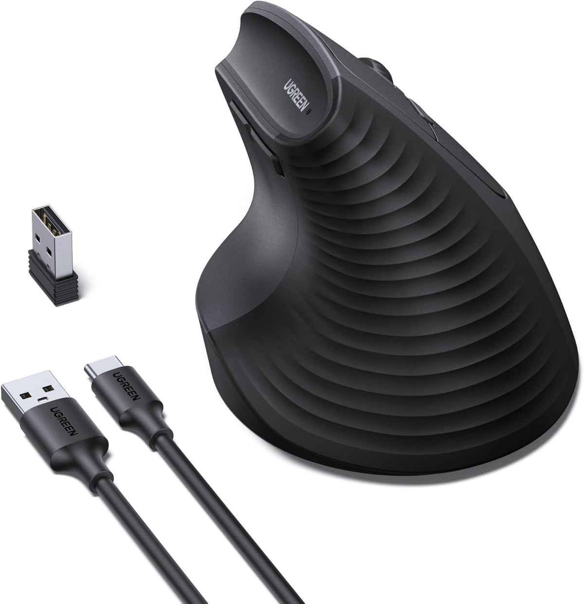 Ratón-Vertical-Ergonómico-UGREEN-Inalámbrico-Recargable-portada