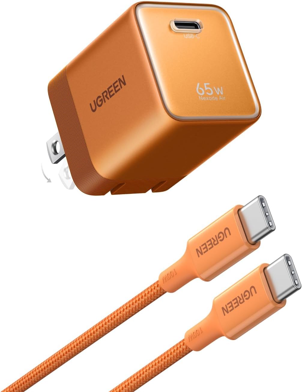 Cargador-de-Pared-UGREEN-Nexode-Air-65-W-GaN-USB-C-con-Cable-11