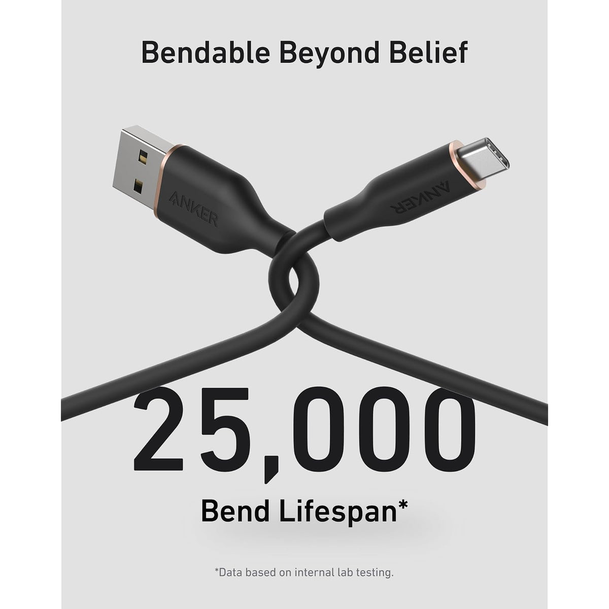 Cable Anker USB A a USB C, cable de flujo, cable USB a USB C (paquete de 2 - vista 4