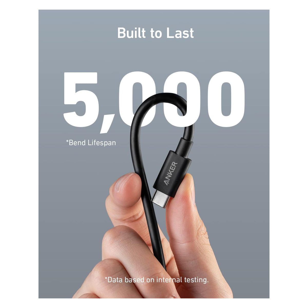 Cable Anker USB C a USB C de 240 W para Thunderbolt 4/3, USB4 40 Gbps - vista 5