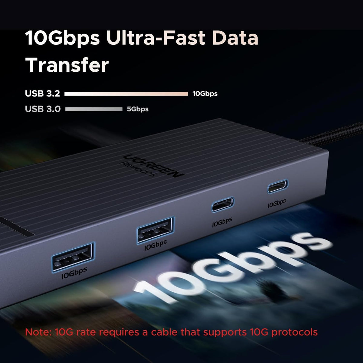 Estación-de-Acoplamiento-UGREEN-USB-C-7-en-1-para-Doble-Monitor-con-2-HDMI-4