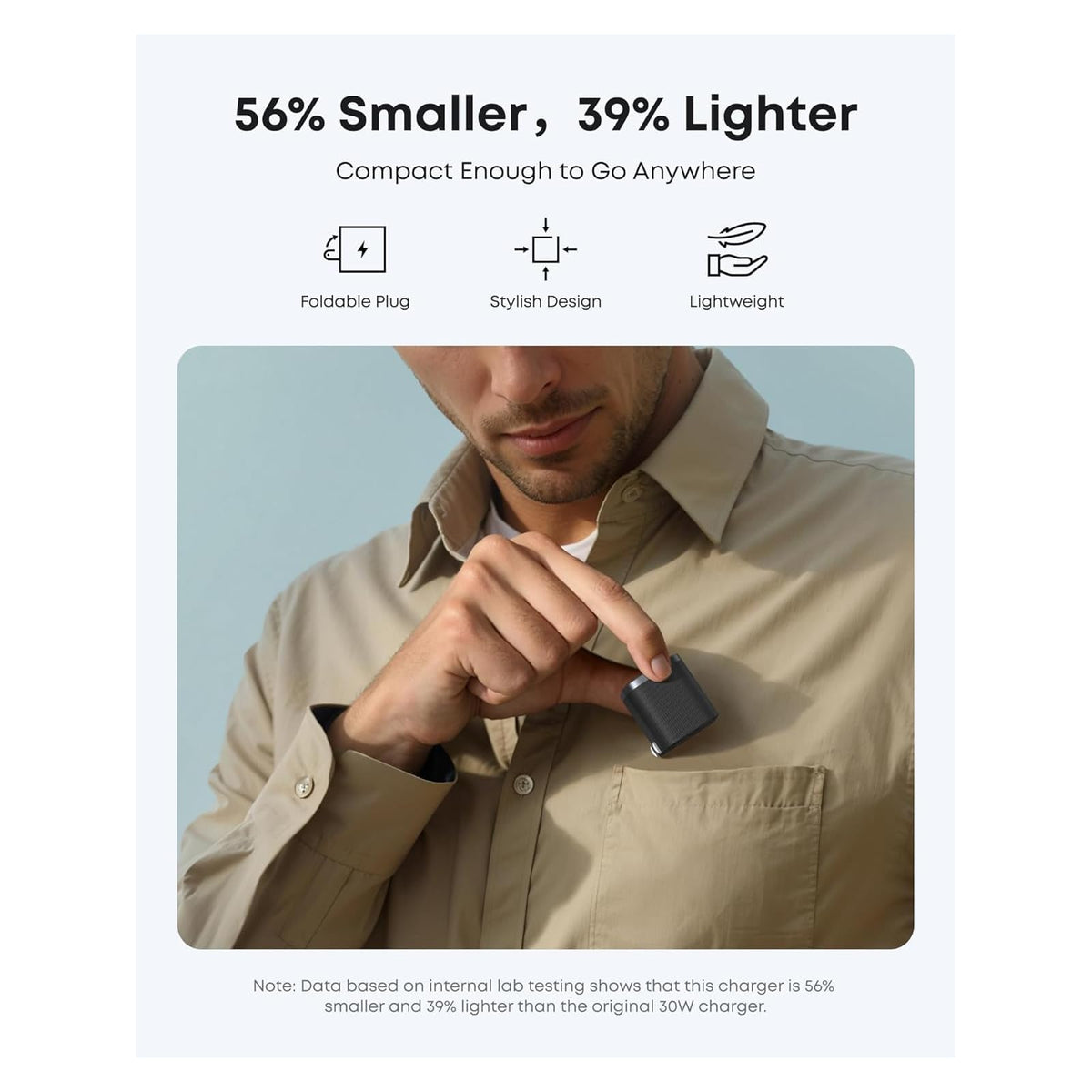 Cargador Anker para iPhone, carga rápida tipo C de 45 W, bloque de cargador - vista 5