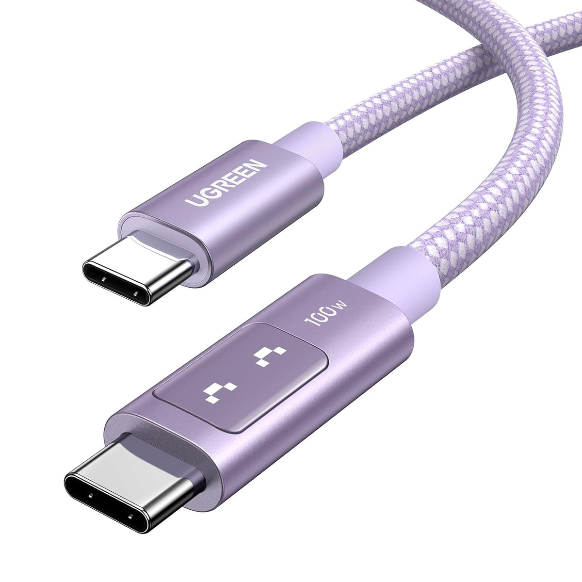 Cable-USB-C-a-USB-C-UGREEN-Uno-100-W-con-Pantalla-LED-10