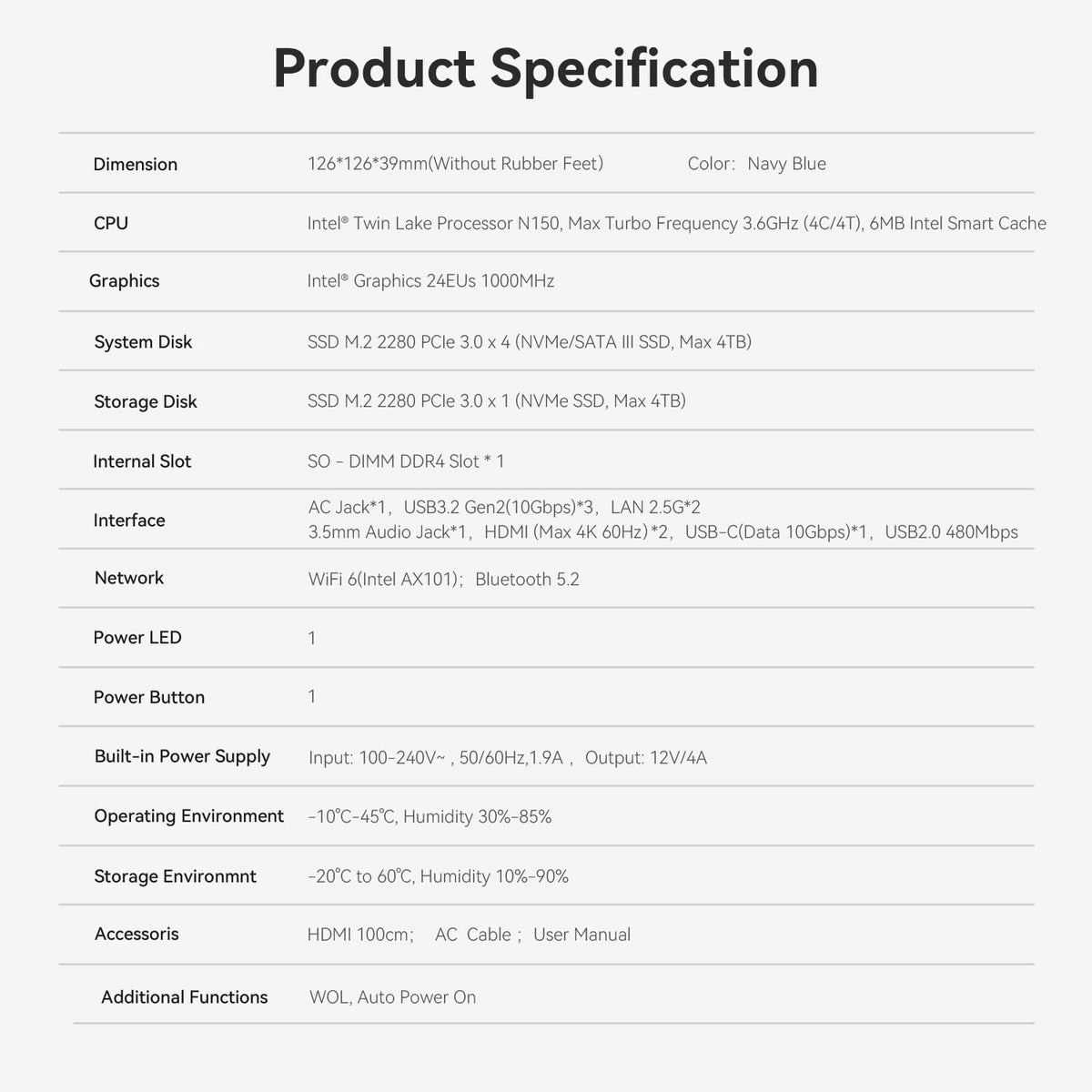 Mini-PC-Beelink-EQ14-16-GB-RAM-500-GB-SSD-con-Intel-N150-y-Windows-11-9